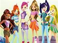 Spill Winx Club Puzzle Collection  online