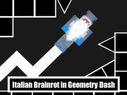 Spill Italiensk hjernehjerner i geometri dash online