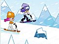 Spill På en scooter i snøen online