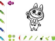 Spill Labubu coloring sider online
