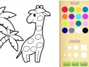 Spill Easy Animal Coloring Book for Kids online