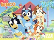 Spill Jigsaw Puzzle: Bluey Credit Card online