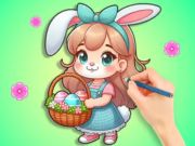 Spill Coloring Book: Påskeegg DIY online