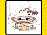 Spill Labubu Jigsaw Puszles for Kids Game online