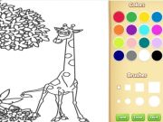 Spill Jungle Animals Coloring Book for Kids online