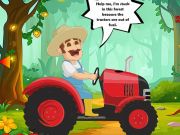 Spill Fyll drivstoff i Farmer Tractor online