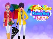 Spill Super jenter mine regnfulle dagsantrekk online