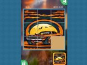 Spill Monster Truck Sliding Puzzles online
