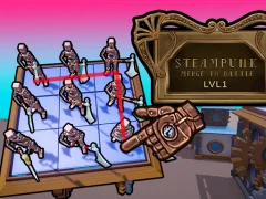 Spill Steampunk Merge To Battle online