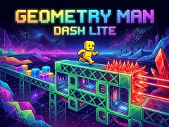 Spill Geometry Man Dash Lite online