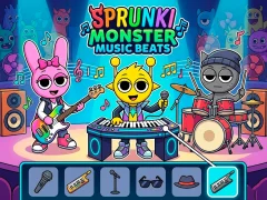 Spill Sprunki Monster Music Beats online
