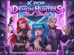 Spill K Pop Demon Hunters Nail Studio online