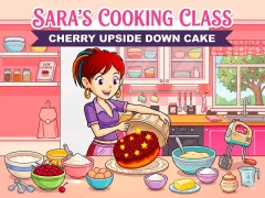 Spill Sara’s Cooking Class: Cherry Upside Down Cake online