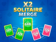 Spill X2 Solitaire Merge online
