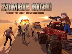 Spill Zombie Road: Shooter with Destruction online