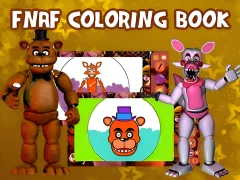 Spill FNAF Coloring Book online