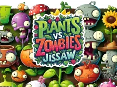 Spill Plants vs Zombies Jigsaw online