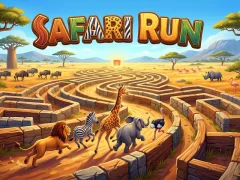 Spill Safari Run online