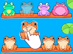 Spill Sorting frogs online