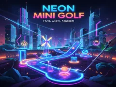 Spill Neon Mini Golf online