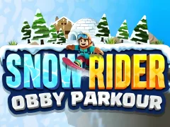 Spill Snow Rider Obby Parkour online