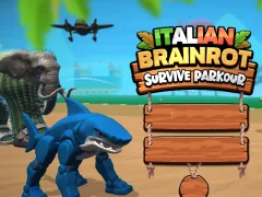 Spill Italian Brainrot Survive Parkour online