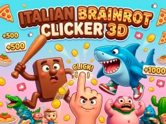 Spill Italian Brainrot Clicker 3D online