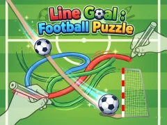 Spill Line Goal : Football Puzzle online