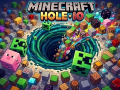 Spill Minecraft Hole IO online
