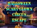 Spill Halloween Scary Clown Circus Escape online