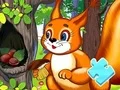 Spill Jigsaw Puzzle: Squirrel Hide Food online