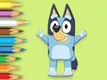 Spill Coloring Book: Happy Bluey online