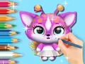 Spill Coloring Book: Cute Fluvsies online