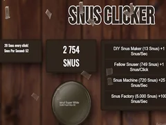 Spill SNUS Clicker online
