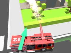 Spill Fire Truck Rescue Driving online