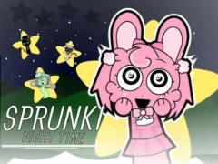 Spill Sprunki Night Time 2 online