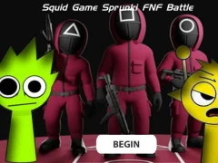 Spill Squid Game Sprunki Fnf Battle online