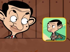 Spill Mr Bean Solve Puzzle online