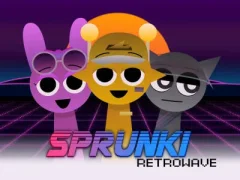 Spill Sprunki Retrowave online
