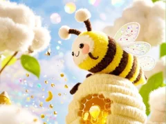 Spill Find The Differences: Little Bee's Adventure online