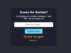 Spill Number Guessing online