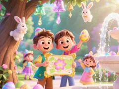 Spill Find The Differences: Easter Egg Hunt online