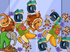 Spill Italian Brainrot: Animals Merge Puzzle online