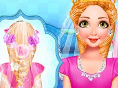 Spill Princess wedding hairstyle online