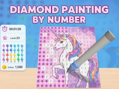 Spill Diamond Painting by Number online