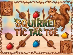 Spill Squirrel Tic Tac Toe online