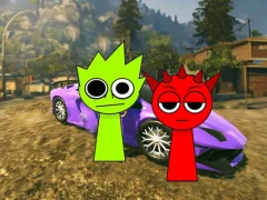 Spill Sprunki Gangster Mafia online