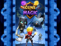Spill Guns vs Magic online