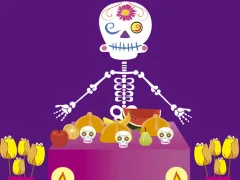 Spill Skeleton party hidden online