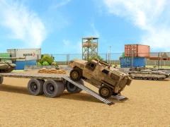 Spill Us Army Car Games Truck Driving online